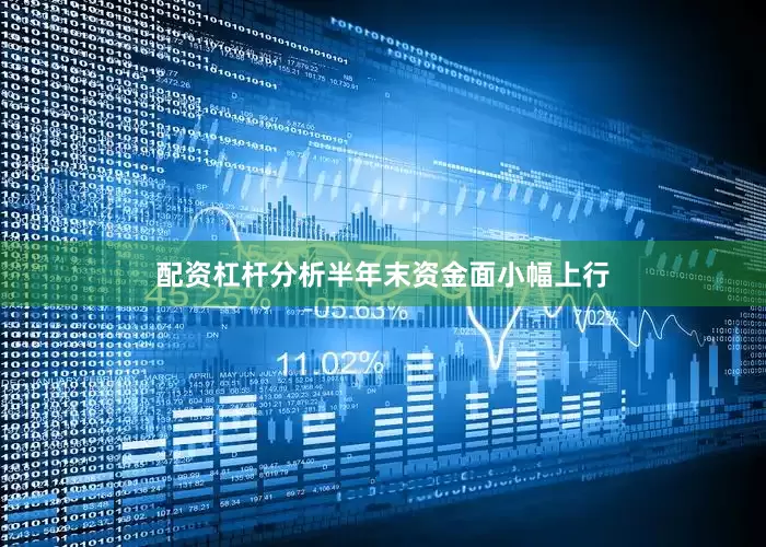 配资杠杆分析半年末资金面小幅上行